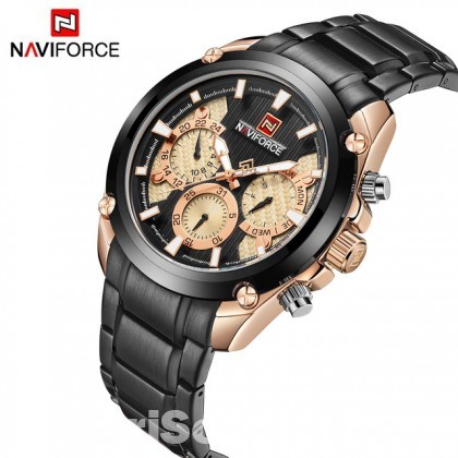 NAVIFORCE Quartz Stainless Steel  For Men's-NF9113M